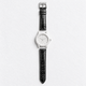 Bracelet de Montre en Cuir de Crocodile - Fait Main, Style Rétro