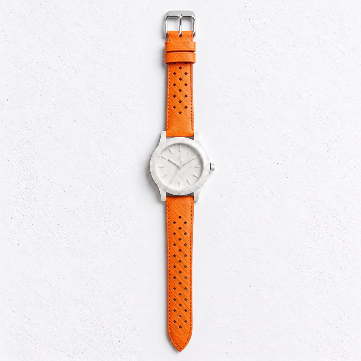 Bracelet de Montre en FKM - Style Tropical à Boucle