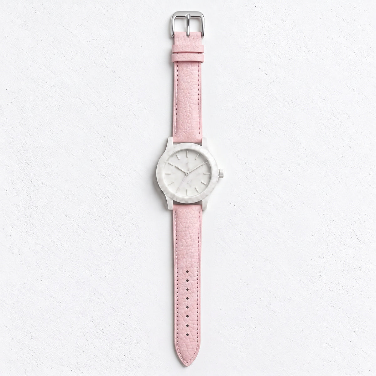 Bracelet de Montre en Cuir - Motif Litchi et Style Élégant